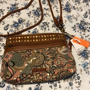 sakroots artist style sienna sd purse/wristlet